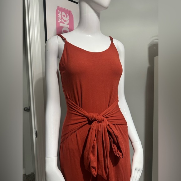 Vici Terracotta Fringe Maxi Dress - Picture 10 of 10